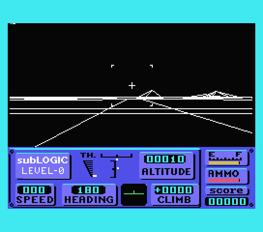 Flight Simulator screenshot 2 for MSX